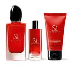 Giorgio Armani Sì Passione - EDP 100 ml + testápoló 50 ml + EDP 15 ml