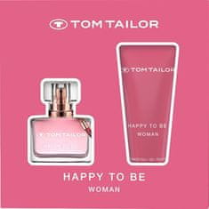 Tom Tailor Happy To Be - EDP 30 ml + testápoló 100 ml