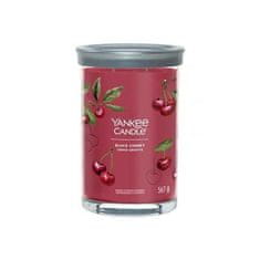 Yankee Candle Illatgyertya Signature tumbler Black Cherry 567 g - nagy