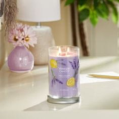 Yankee Candle Illatgyertya Signature tumbler Lemon Lavender 567 g - nagy