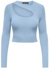 ONLY Női pulóver ONLMEDDI 15311084 Cashmere Blue (Méret M)