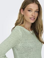 ONLY Női pulóver ONLGEENA 15113356 Subtle Green (Méret XS)