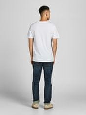 Jack&Jones 3 PACK - férfi póló JJEORGANIC Slim Fit 12191759 Black 1Black 1White 1White (Méret L)