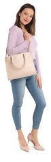 David Jones Női kézitáska CM6718F Beige