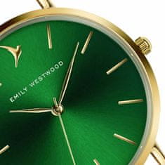 Emily Westwood Green Sunray Mesh Watch EGI-3418