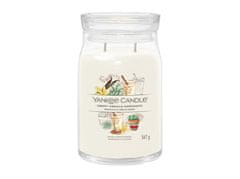 Yankee Candle Illatgyertya Signature üveg nagy Sweet Vanilla Horchata 567 g