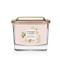 Yankee Candle Négyzet alakú kis illatgyertya Snowy Tuberose 96 g