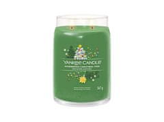 Yankee Candle Illatgyertya Signature üveg nagy Shimmering Christmas Tree 567 g