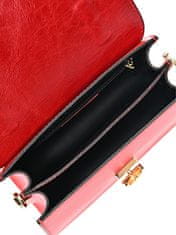 Női bőr crossbody kézitáska AL3145T Rosso L214