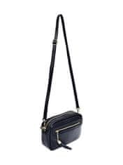 Carla Ferreri Női bőr crossbody kézitáska CF1906 Nero