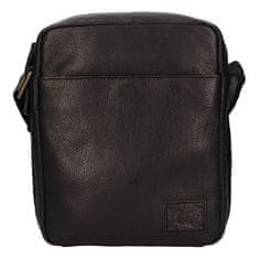 Lagen Férfi bőr crossbody táska 290602 BLK