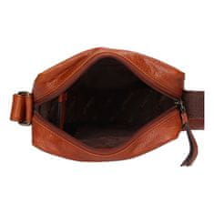 Lagen Férfi bőr crossbody táska 290602 COGNAC