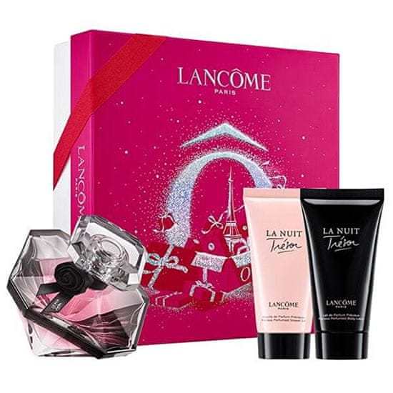 Lancome La Nuit Trésor - EDP 50 ml + testápoló 50 ml + tusfürdő 50 ml