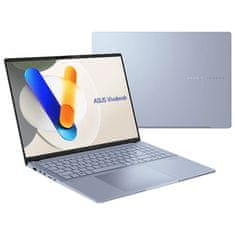 ASUS Vivobook S16 S5606MA-MX012W Laptop 16" 3200x2000 OLED Intel Core Ultra 9 185H 1024GB SSD 16GB DDR5X Intel Arc Graphics Windows 11 Home Kék