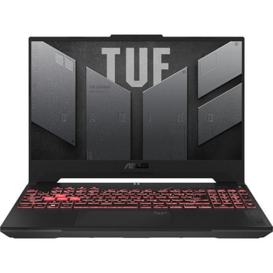 ASUS Tuf Gaming A15 FA507UV-LP009W Laptop 15.6" 1920x1080 IPS AMD Ryzen 9 8945H 512GB SSD 16GB DDR5 NVIDIA GeForce RTX 4060 Windows 11 Home Szürke