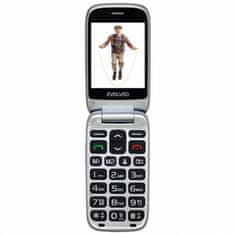 Evolveo EASYPHONE SGM EP-771-FSB Single SIM Fekete Hagyományos telefon