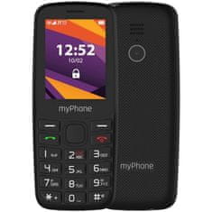 myPhone 6410 TEL000868 0.6GB Single SIM Fekete Hagyományos telefon