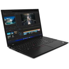 Lenovo Thinkpad P16S Gen 2 21HK0014HV Laptop 16" 3840x2400 OLED Intel Core i7 1370P 2048GB SSD 64GB DDR5X NVIDIA RTX A500 Windows 11 Pro Fekete