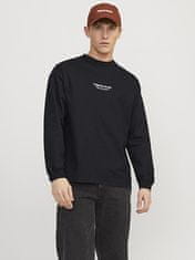 Jack&Jones Férfi póló JORVESTERBRO Loose Fit 12251775 Black (Méret L)