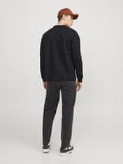 Jack&Jones Férfi póló JORVESTERBRO Loose Fit 12251775 Black (Méret L)