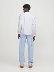 Jack&Jones Férfi póló JORVESTERBRO Loose Fit 12251775 Bright White (Méret L)