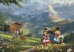 Schmidt Puzzle Mickey & Minnie az Alpokban 1000 darabos puzzle