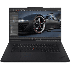 Lenovo ThinkPad P1 Gen 7 Intel Core Ultra 9 185H Mobil munkaállomás 40,6 cm (16") WQXGA 64 GB LPDDR5x-SDRAM 2 TB SSD NVIDIA GeForce RTX 4070 Wi-Fi 7 (802.11be) Windows 11 Pro Fekete (21KV0029GE)