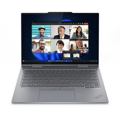 Lenovo ThinkPad X1 2-in-1 Gen 9 Intel Core Ultra 7 155U Hibrid (2 az 1-ben) 35,6 cm (14") Érintőképernyő WUXGA 16 GB LPDDR5x-SDRAM 512 GB SSD Wi-Fi 6E (802.11ax) Windows 11 Pro Szürke (21KE003RGE)