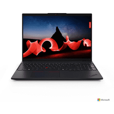 Lenovo ThinkPad L16 Gen 1 (Intel) Intel Core Ultra 5 125U Laptop 40,6 cm (16") WUXGA 16 GB DDR5-SDRAM 512 GB SSD Wi-Fi 6E (802.11ax) Windows 11 Pro Fekete (21L3002KGE)