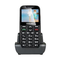 Evolveo EASYPHONE XD (EP600) BLACK Single SIM Fekete Hagyományos telefon