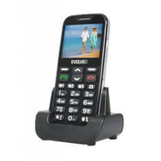 Evolveo EASYPHONE XD (EP600) BLACK Single SIM Fekete Hagyományos telefon