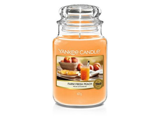 Yankee Candle Illatgyertya Classic Farm Fresh Peach 623 g - nagy