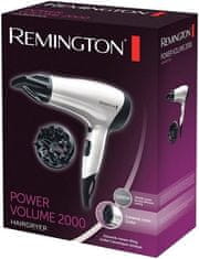 REMINGTON D 3015 hajszárító, fehér, Power Volume 2000