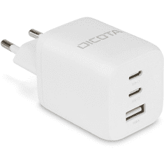 DICOTA Dicota: Hálózati 2x USB-C + USB-A töltő (65W) (D32054)