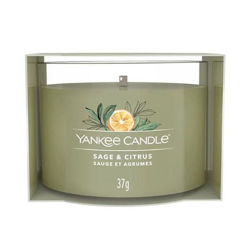 Yankee Candle Votivní svíčka , Šalvěj a citrus, 37 g