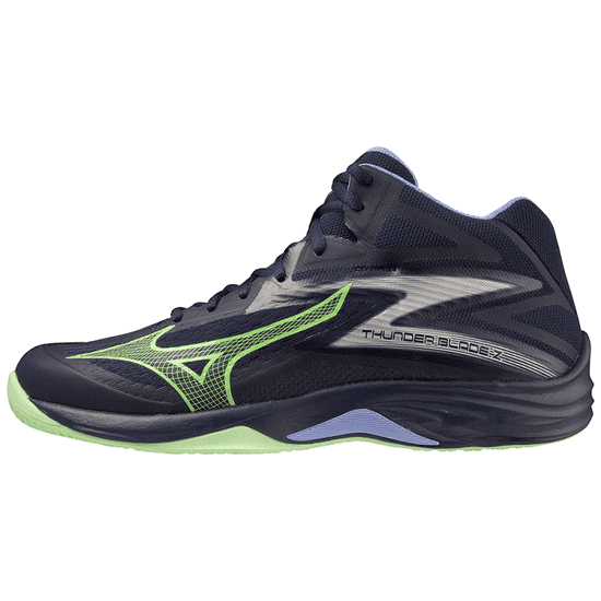 Mizuno Thunder Blade Z MID Férfi röplabdacipő, sötétkék, méret 38.5