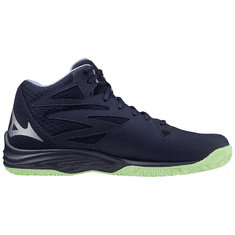 Mizuno Thunder Blade Z MID Férfi röplabdacipő, sötétkék, méret 37