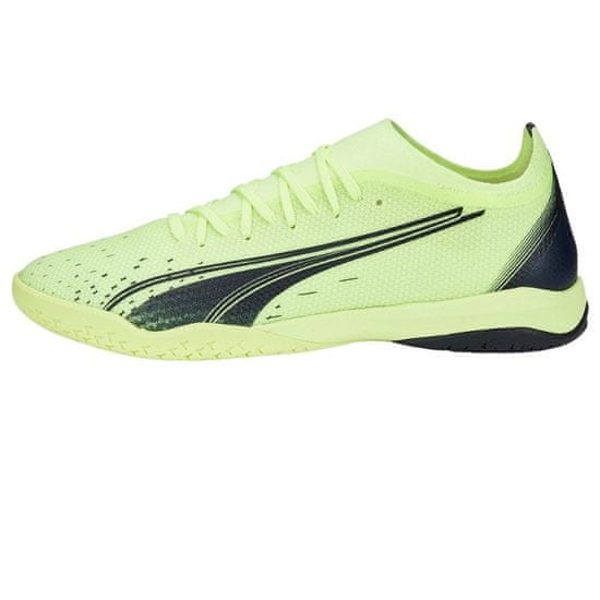 Puma Ultra Match IT Férfi teremfocicipő, zöld-celadon, méret 45