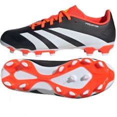 Adidas Predator League L JR MG Gyerek focicipő, fehér, fekete, narancssárga, nagy. 32