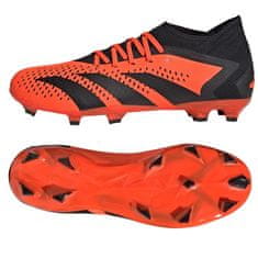 Adidas Predator Accuracy.3 FG férfi futballcipő, fekete/narancs, méret 39 1/3