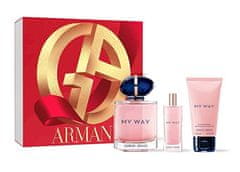 Giorgio Armani My Way - EDP 90 ml + testápoló 50 ml + EDP 15 ml