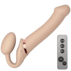 NEW Vibráló hajlítható hajlítható Strap-On L