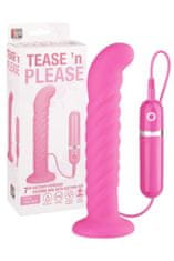 NEW Tease n Please Dildo, G-Spot vibrátor rózsaszínű