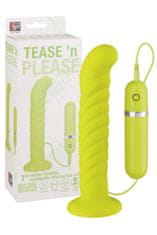 NEW Tease n Please Dildo, G-Spot vibrátor zöld