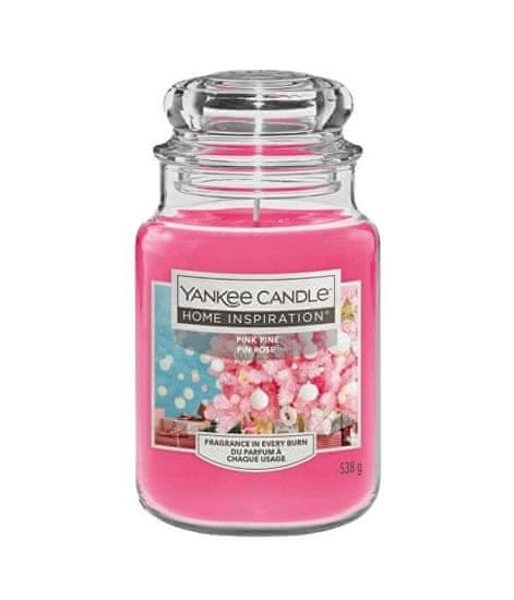 Yankee Candle Illatgyertya Home Inspiration nagy Pink Pine 538 g