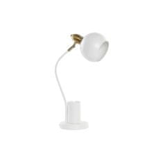 NEW Asztali lámpa DKD Home Decor Gold White 220 V 50 W (27 x 15 x 50 cm)