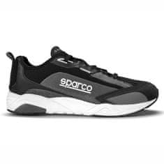 NEW Sparco S-LANE szabadidős cipő Fekete/Szürke 45