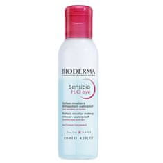 Bioderma Kétfázisú micellás sminklemosó Sensibio H2O Eye (Biphasic Micellar Make-up Remover) 125 ml