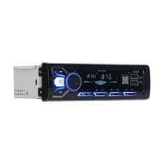 Krüger&Matz 12V 1DIN autórádió LCD 4x15W MP3 2x USB Bluetooth RCA + távirányító