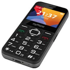 myPhone HALO 3 5902983617709 Single SIM Fekete Hagyományos telefon